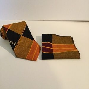 Vanda Mazzeo African Print Mens Tie
